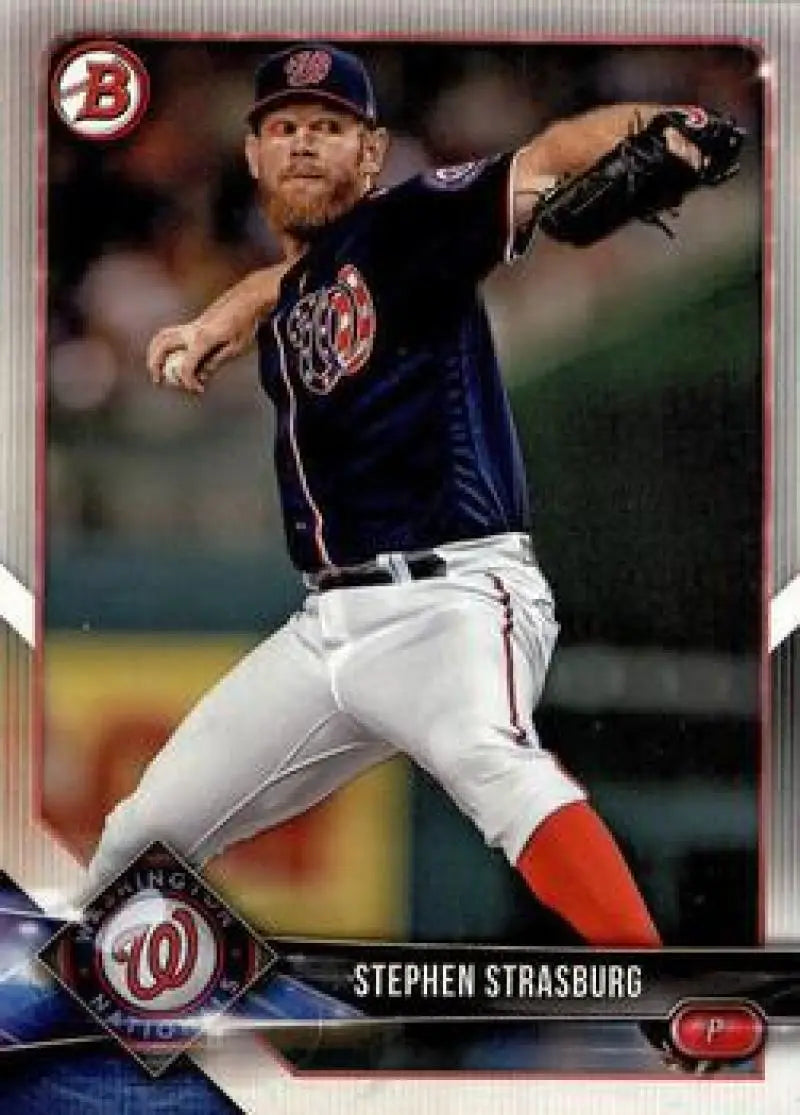 2018 Bowman #30 Stephen Strasburg NM-MT Nationals