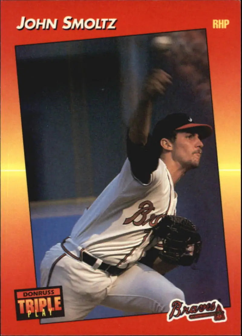 1992 Triple Play #172 John Smoltz NM-MT Braves