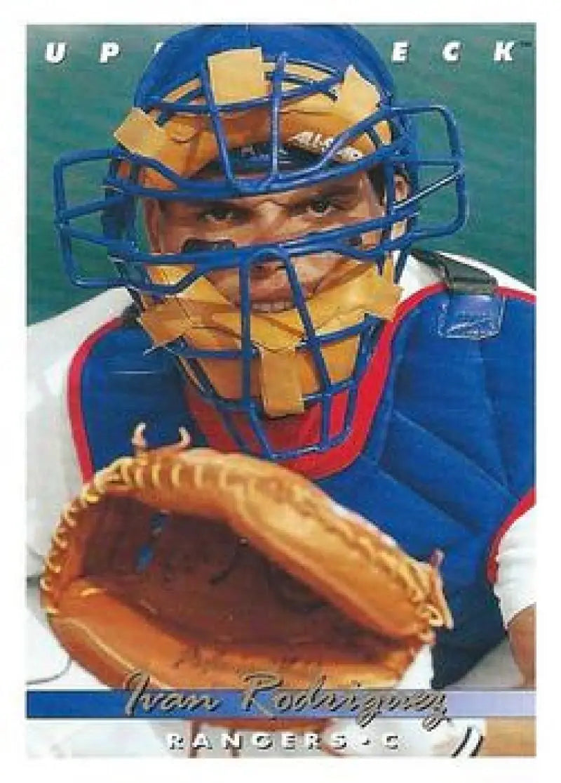 1993 Upper Deck #123 Ivan Rodriguez NM-MT Rangers