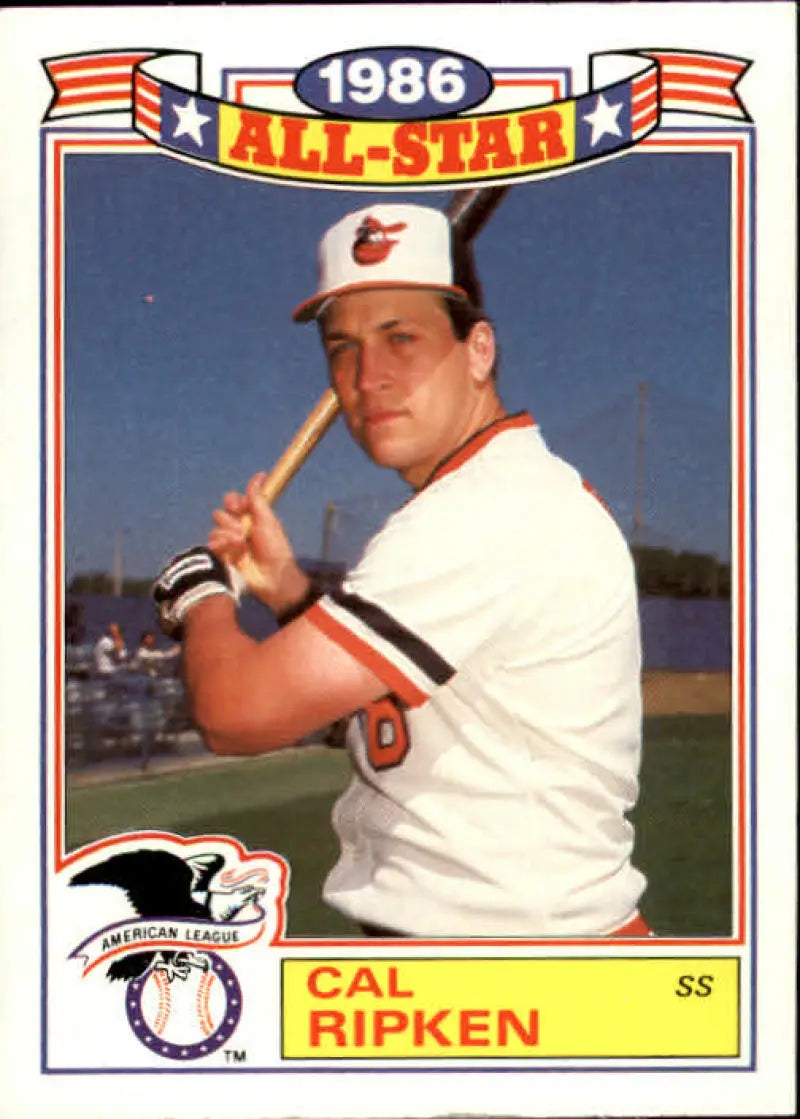 1987 Topps Glossy All-Stars #16 Cal Ripken Jr. NM-MT Orioles