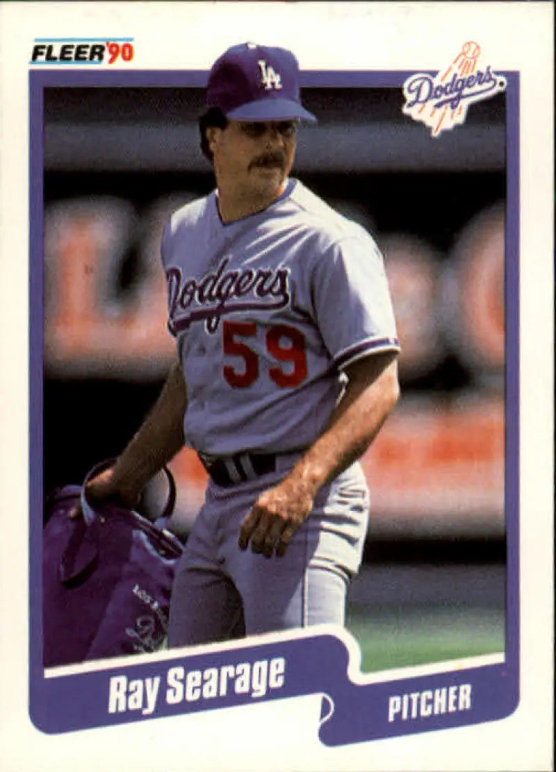 1990 Fleer #408 Ray Searage NM Near Mint Dodgers ID:13180