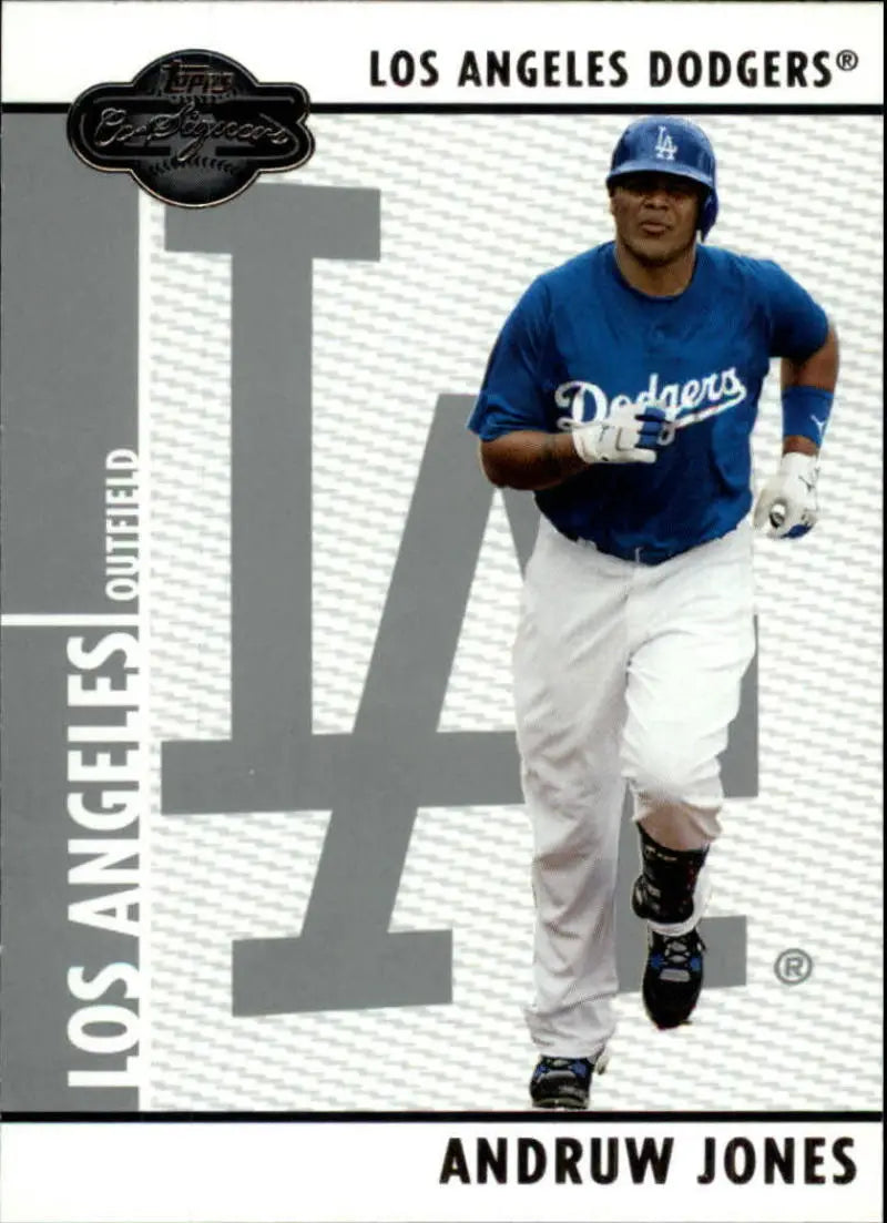 2008 Topps Co-Signers #52 Andruw Jones NM-MT Dodgers ID:13360