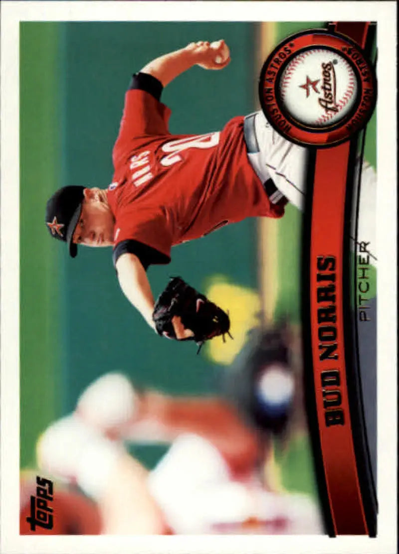 2011 Topps #534 Bud Norris NMMT Astros ID:7365