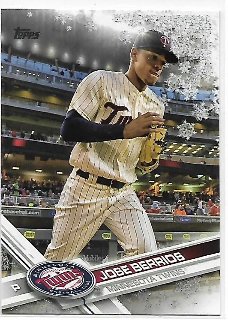 2017 Topps Holiday Metallic Snowflake #HMW10 Jose Berrios NM-MT Twins ID:6648