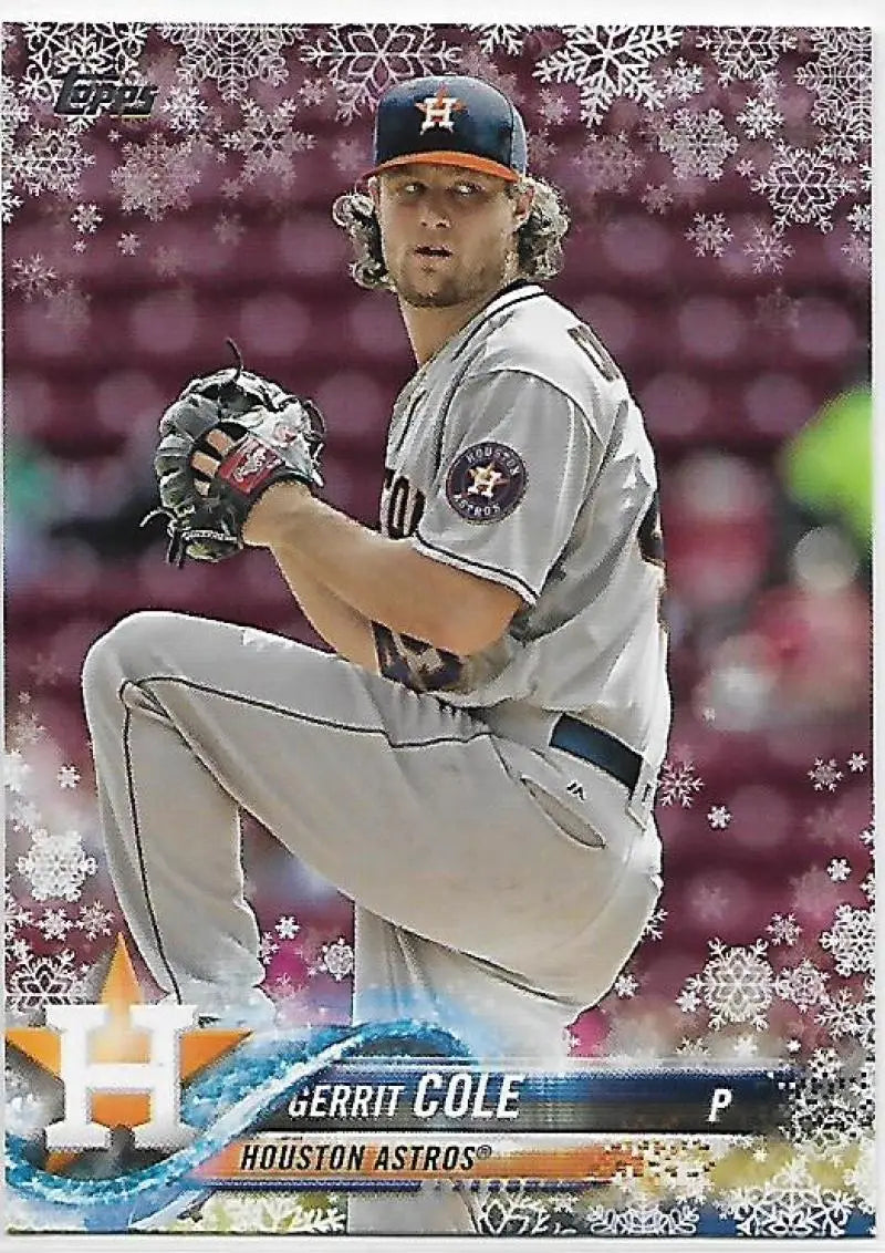 2018 Topps Holiday #HMW33 Gerrit Cole NM-MT Astros