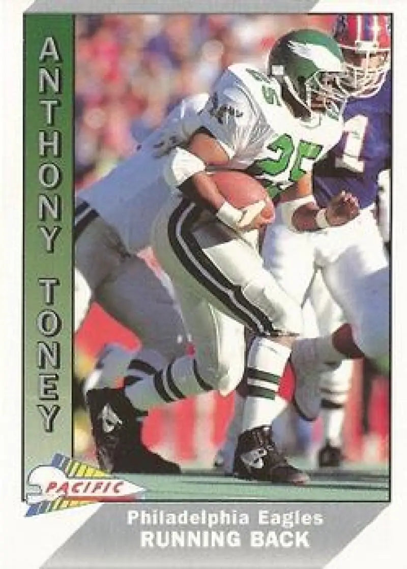 1991 Pacific #398 Anthony Toney NM-MT Eagles ID:16227