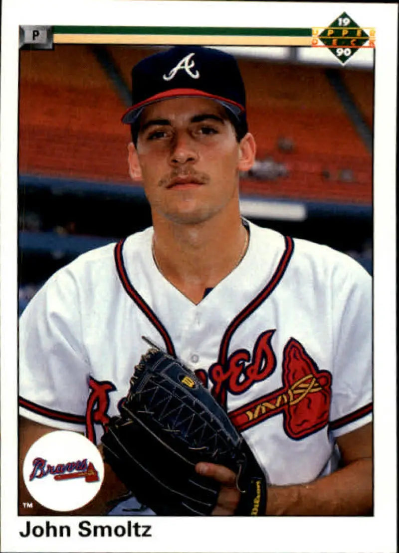 1990 Upper Deck #535 John Smoltz NM-MT Braves