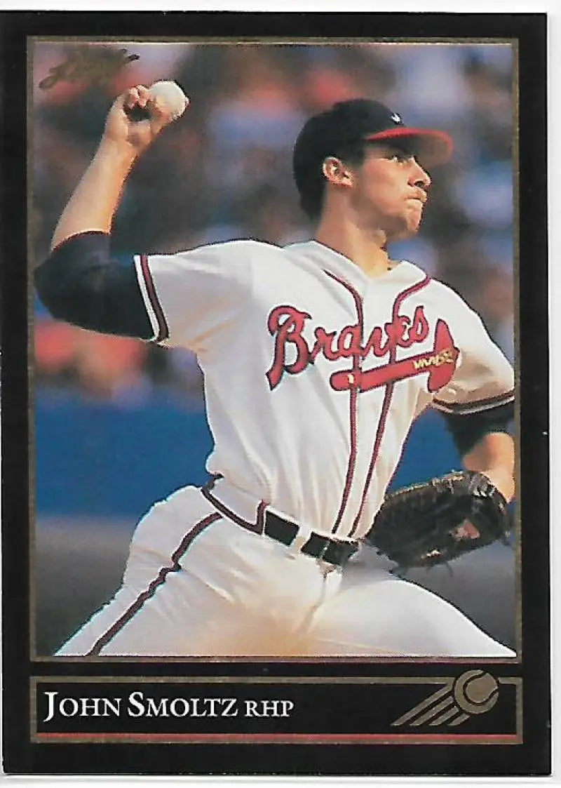 1992 Leaf Black Gold #191 John Smoltz NM-MT Braves