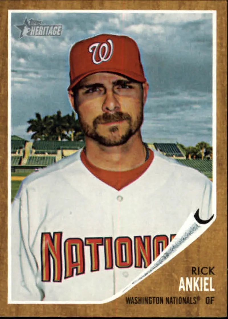 2011 Topps Heritage #186 Rick Ankiel NM-MT Nationals ID:17867