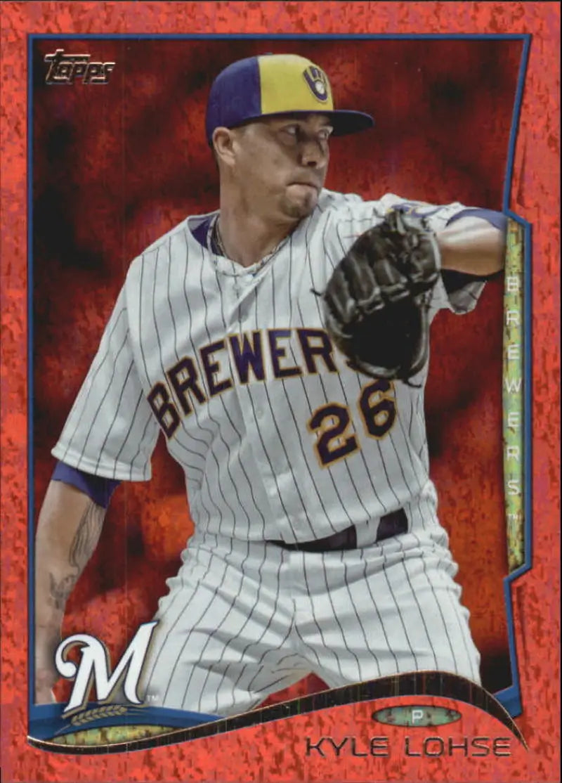2014 Topps Red Foil #51 Kyle Lohse NM-MT Brewers ID:19767