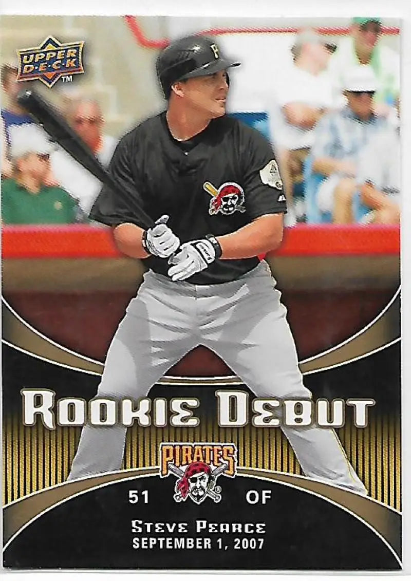 2008 Upper Deck Rookie Debut #22 Steve Pearce NM-MT