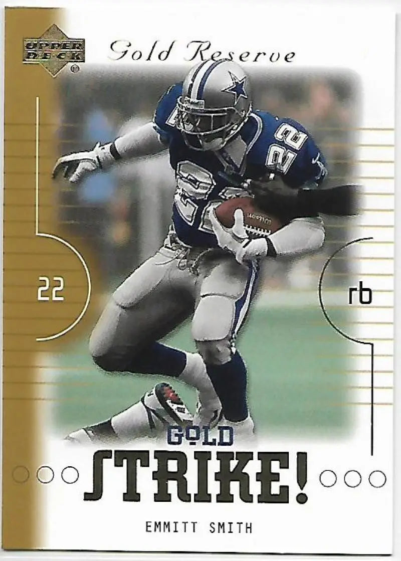 2000 Upper Deck Gold Reserve Gold Strike #GS10 Emmitt Smith NM-MT Cowbo ID:21283
