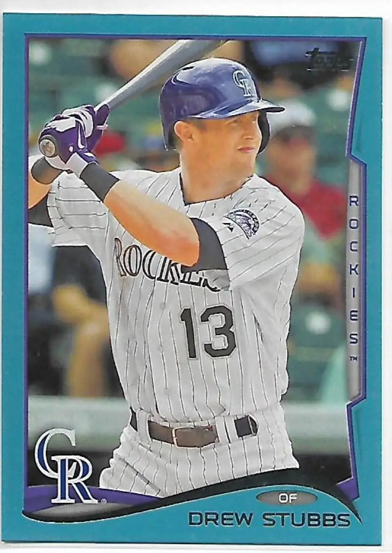 2014 Topps Update Wal-Mart Blue Border #US-41 Drew Stubbs NM-MT Rockies ID:5339
