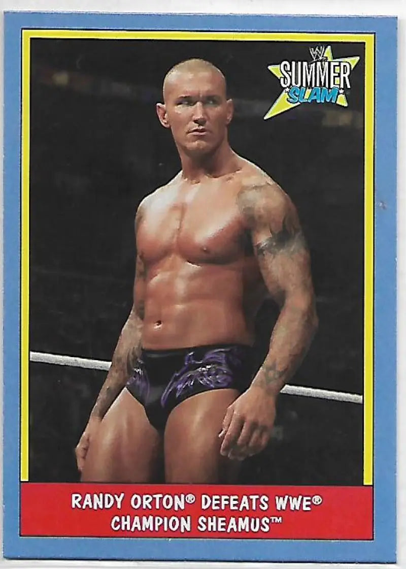 2017 Topps Heritage Thirty Years of SummerSlam #37 Randy Orton NM-MT De ID:16584