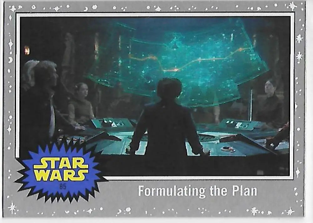 2017 Topps Star Wars Journey to The Last Jedi Silver Starfield #85 Form ID:28066