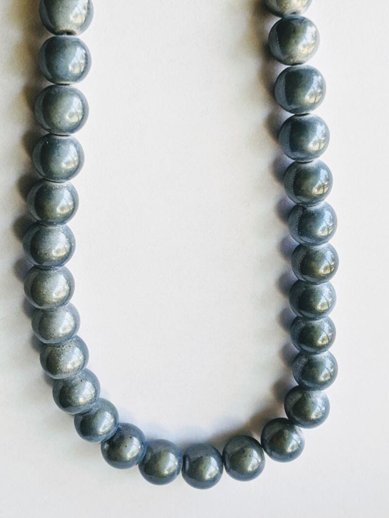Light Gray with blue hue 6mm Colored Wonder Beads 