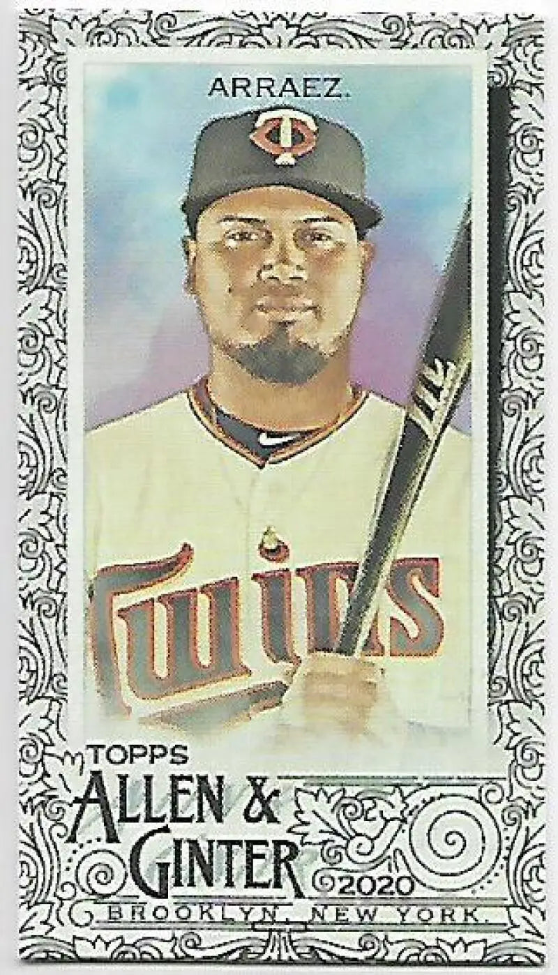 2020 Allen and Ginter Mini Black #240 Luis Arraez NM-MT Twins