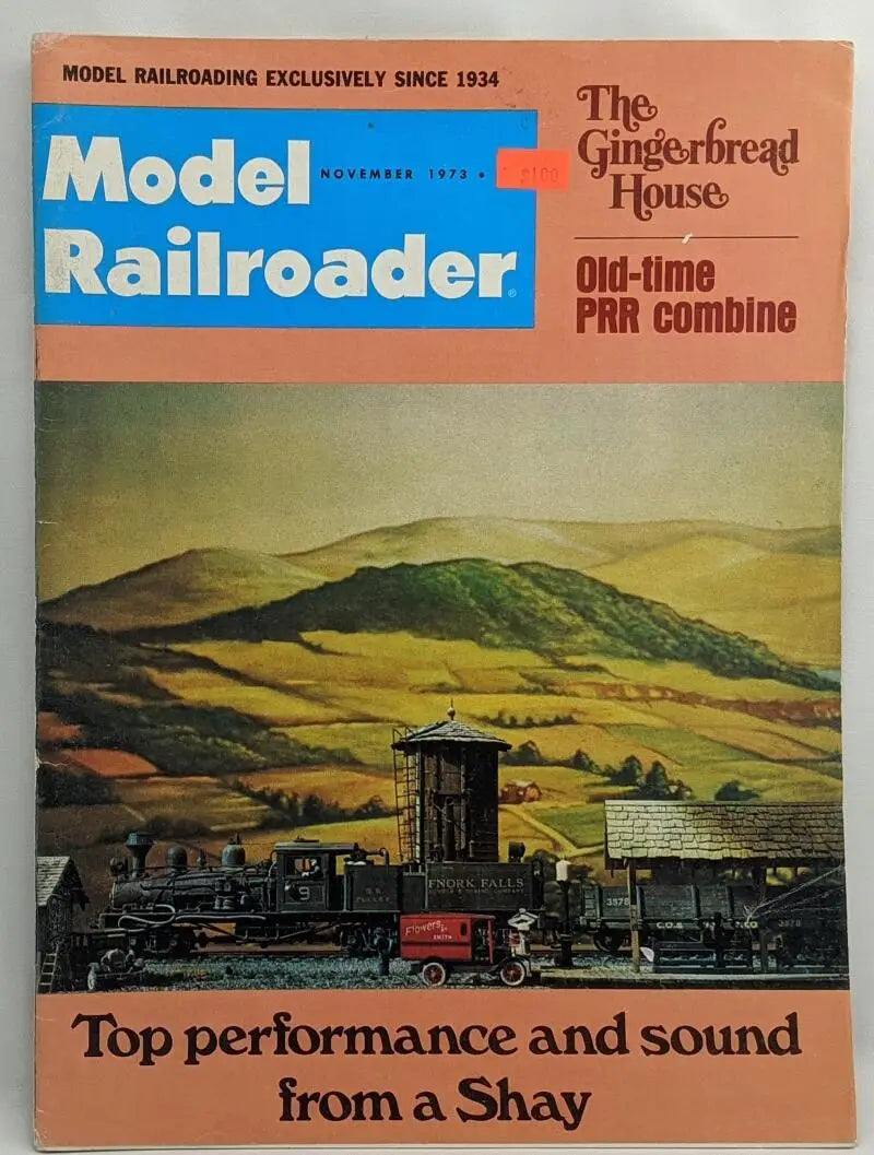 Model Railroader November 1973 (The Gingerbread House) Magazine
