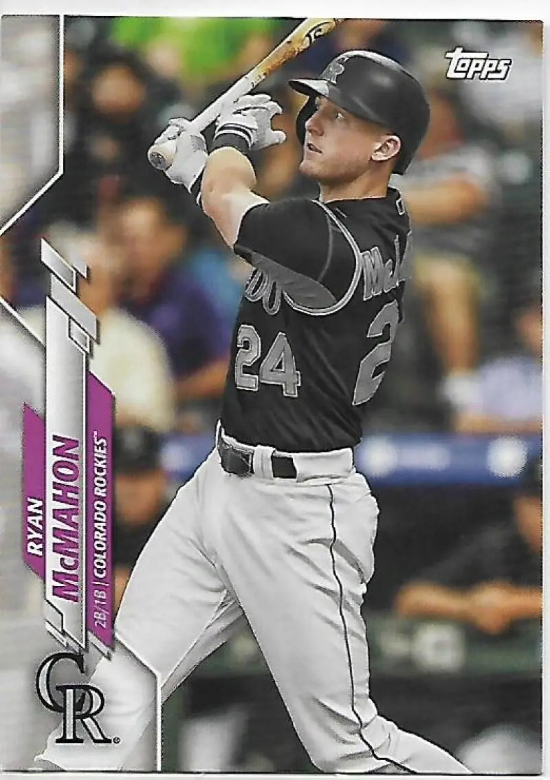 2020 Topps Team Sets #COL-7 Ryan McMahon NM Near Mint Rockies ID:35230