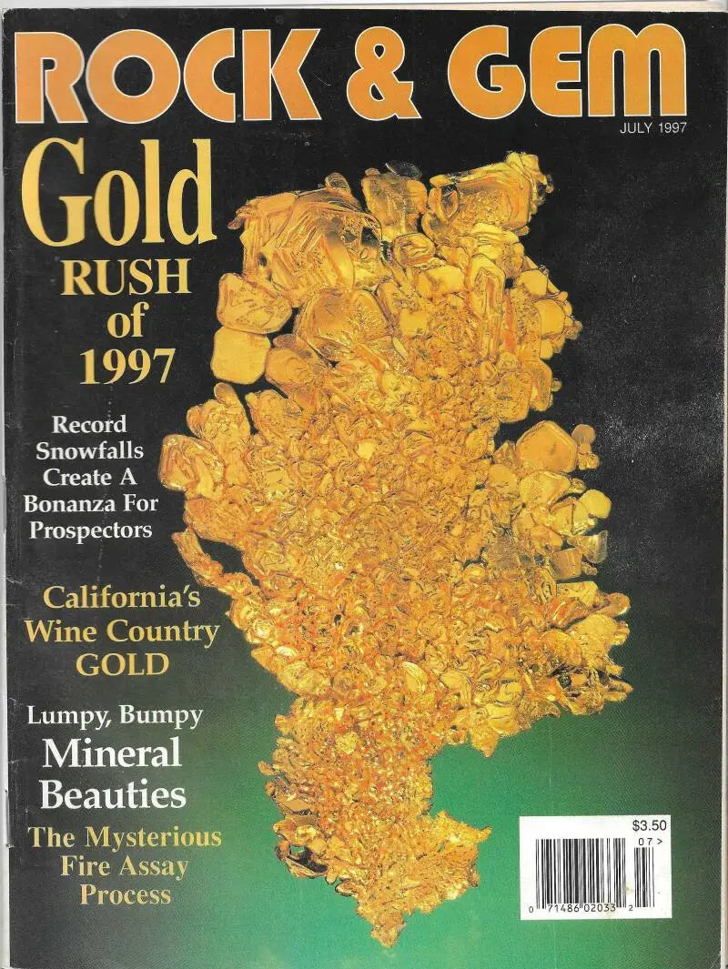 Rock and Gem July 1997 (Gold Rush of 1997) Magazine