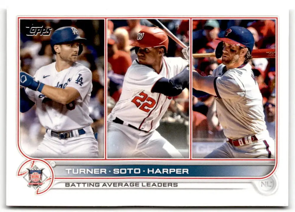 2022 Topps #59 Turner/Soto/Harper NM-MT ID:40870
