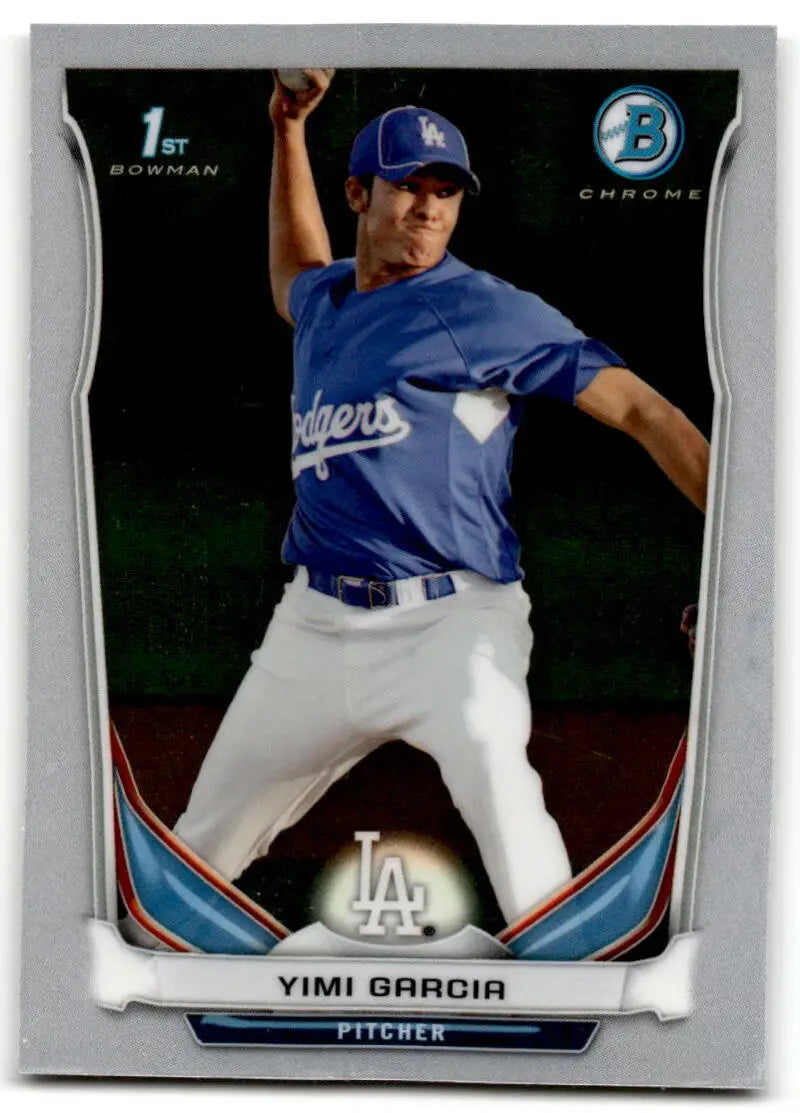 2014 Bowman Chrome Prospects #BCP70 Yimi Garcia NM-MT Dodgers ID:42777