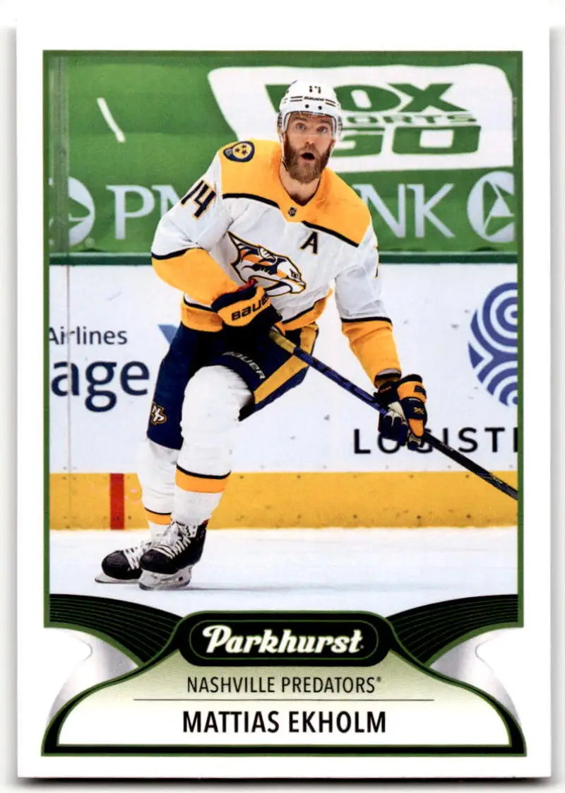 2021-22 Upper Deck Parkhurst #47 Mattias Ekholm NM-MT Predators ID:42887