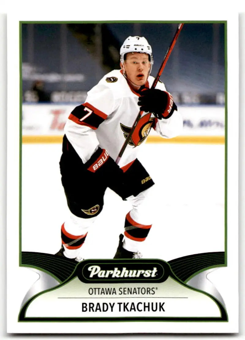 2021-22 Upper Deck Parkhurst #224 Brady Tkachuk NM-MT Senators ID:42947