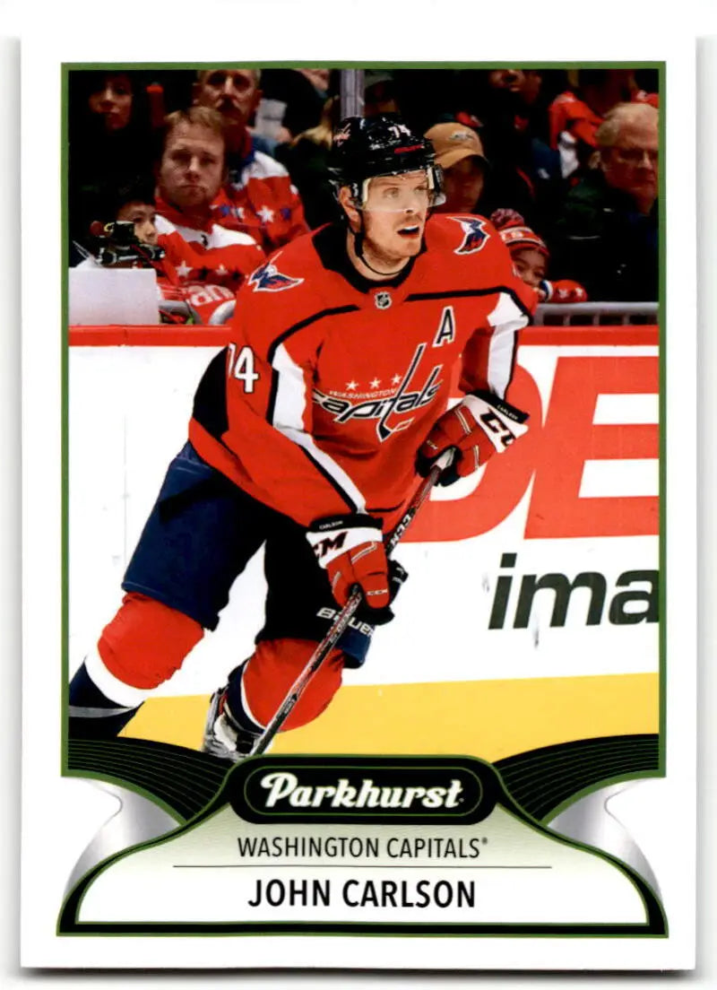 2021-22 Upper Deck Parkhurst #240 John Carlson NM-MT Capitals ID:42963