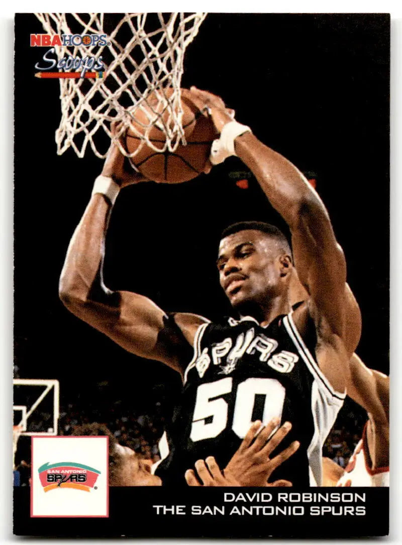 1993-94 Hoops Scoops #HS24 David Robinson NM Near Mint Spurs ID:42981