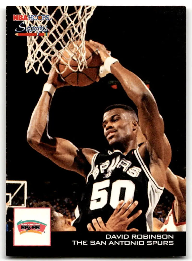 1993-94 Hoops Scoops #HS24 David Robinson NM Near Mint Spurs ID:42982