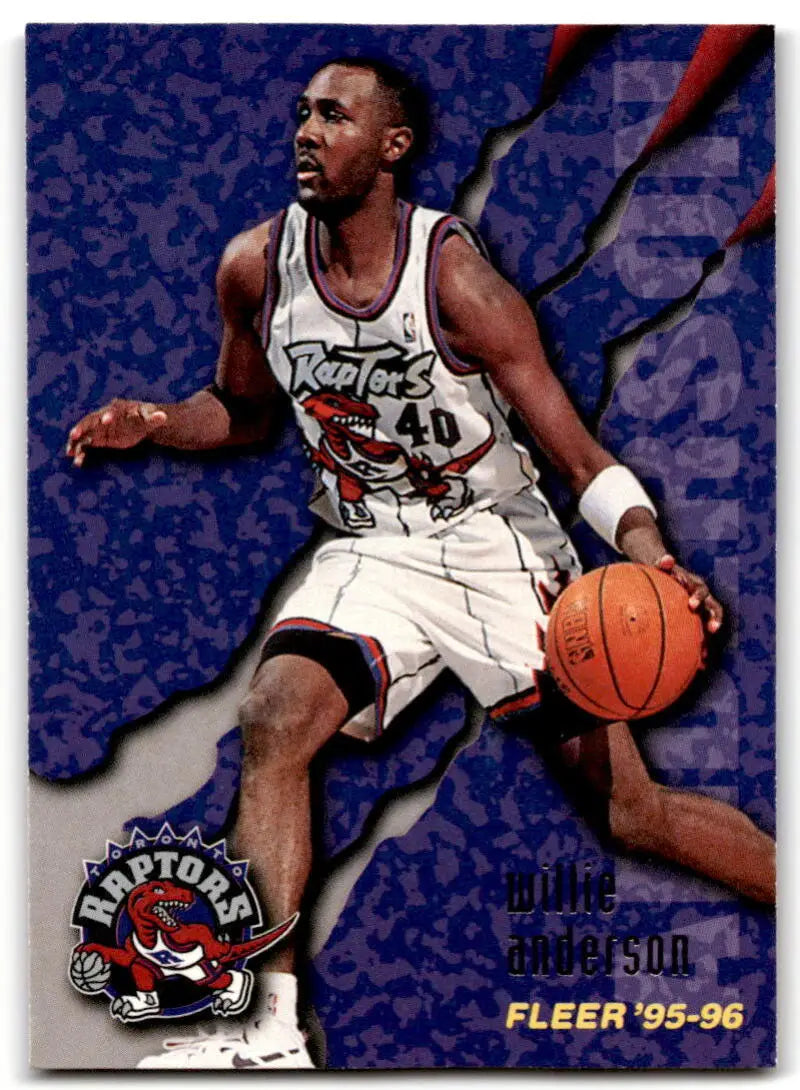 1995-96 Fleer #260 Willie Anderson NM-MT Raptors ET ID:42990