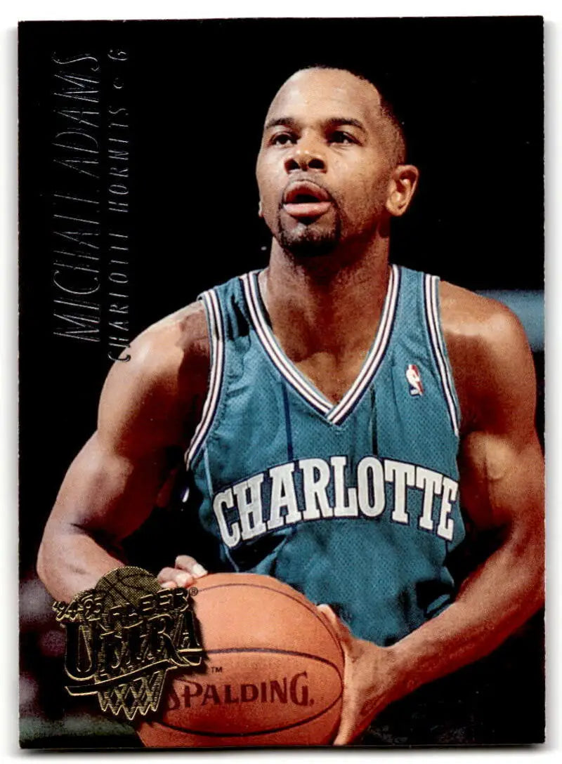 1994-95 Fleer Ultra #17 Michael Adams EX/NM Hornets ID:43003