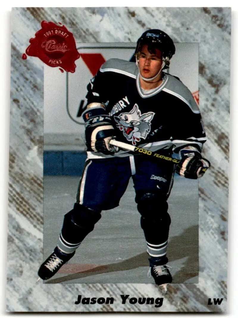 1991-92 Classic #45 Jason Young NM Near Mint ID:43381