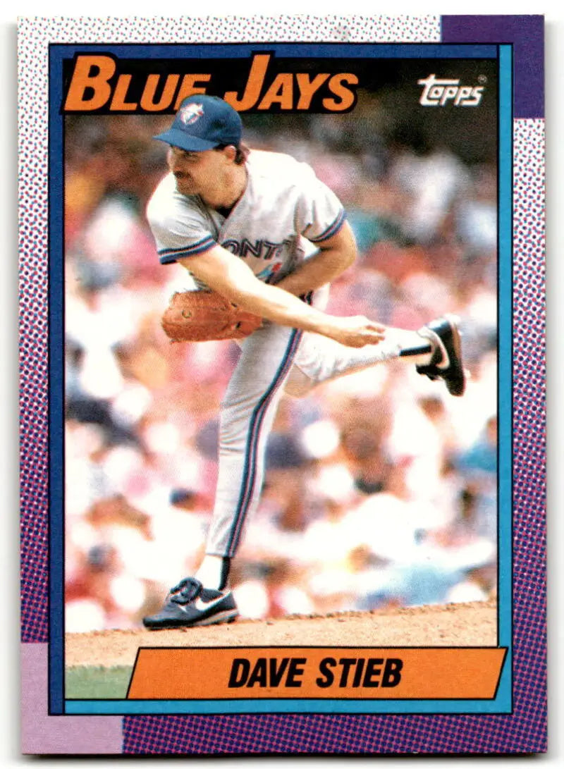 1990 Topps #320 Dave Stieb NM Near Mint Blue Jays ID:43450