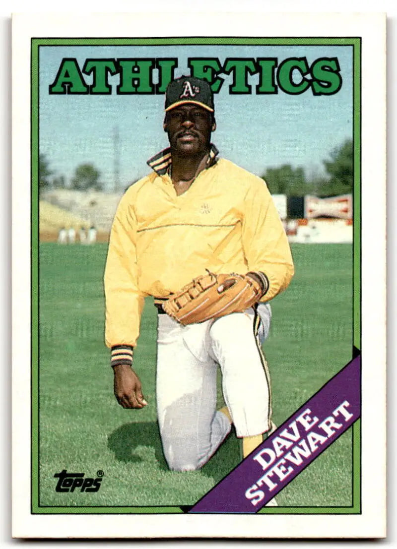 1988 Topps #476 Dave Stewart NM-MT Athletics ID:43682