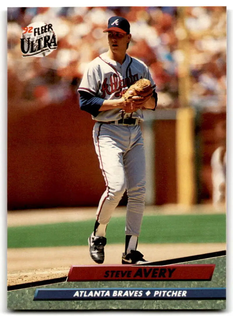 1992 Fleer Ultra #157 Steve Avery NM-MT Braves ID:43694