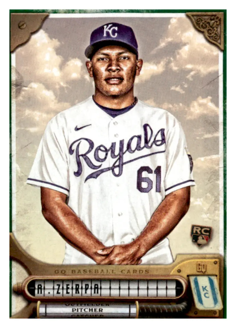 2022 Topps Gypsy Queen Green #224 Angel Zerpa NM-MT RC Rookie Royals ID:44240