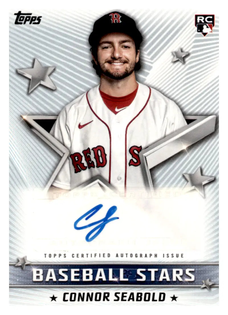 2022 Topps Baseball Stars Autographs #BSA-CS Connor Seabold NM-MT Auto ID:44595