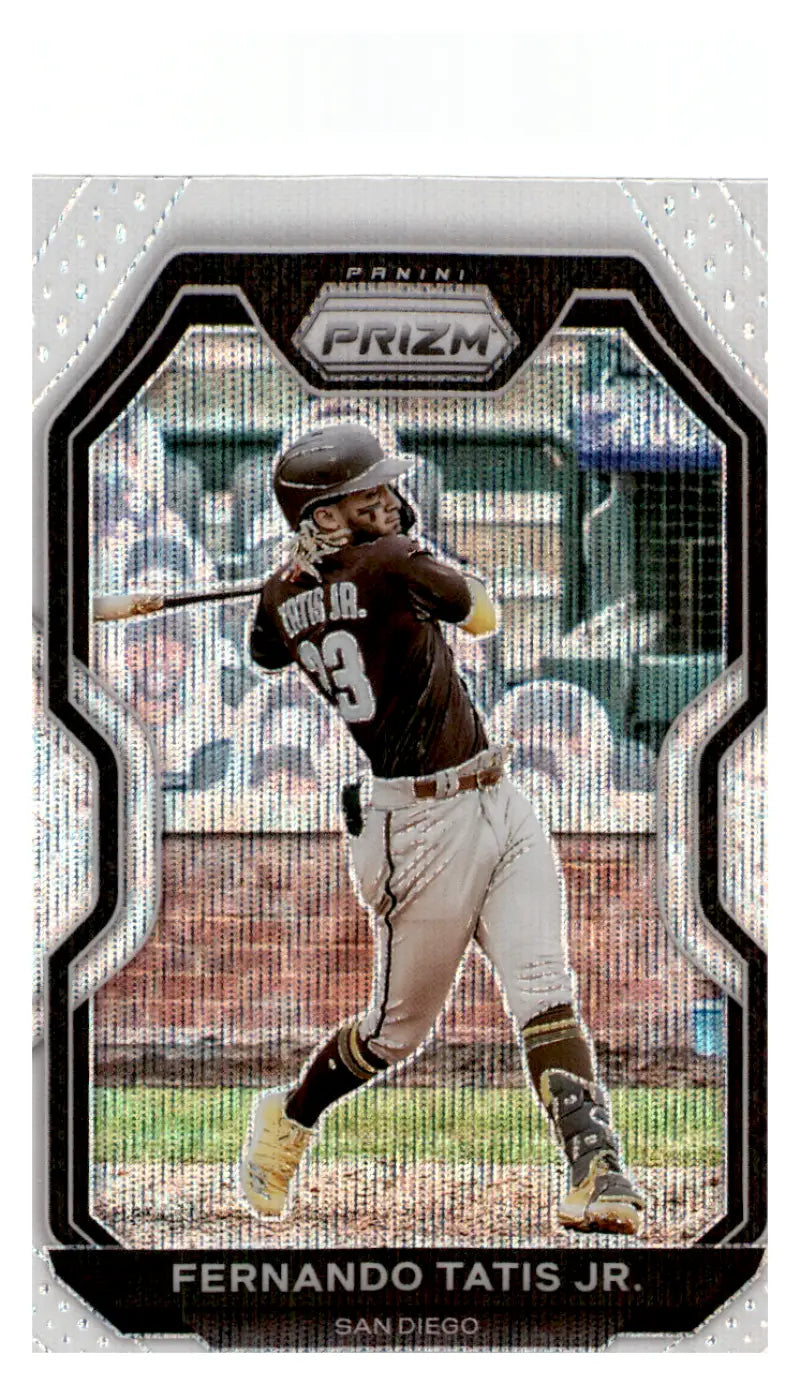 2021 Panini Prizm White Wave Prizm #161 Fernando Tatis Jr. NM-MT Padres ID:44653