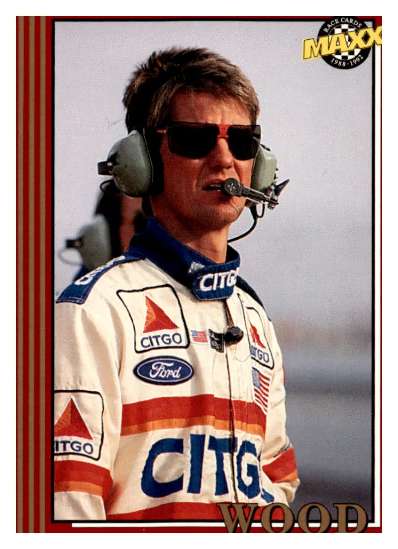 1992 Maxx Red #116 Eddie Wood NM-MT ID:44820