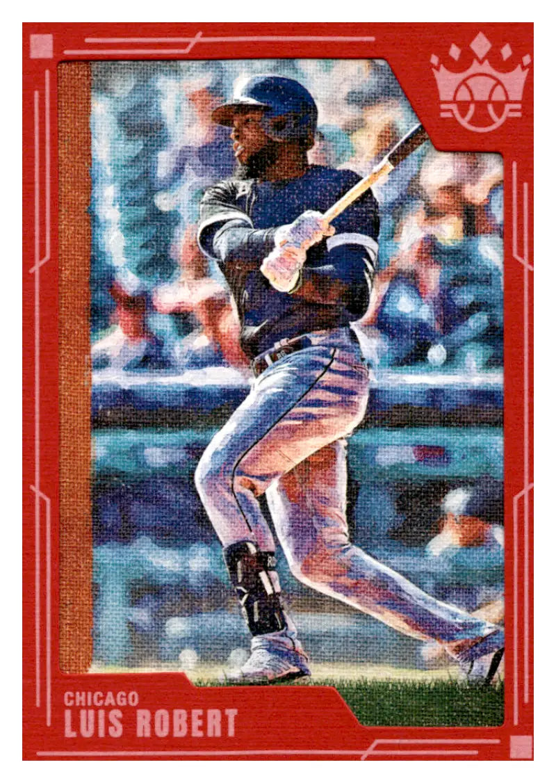 2022 Panini Diamond Kings Red Frame #127 Luis Robert NM-MT White Sox ID:44991