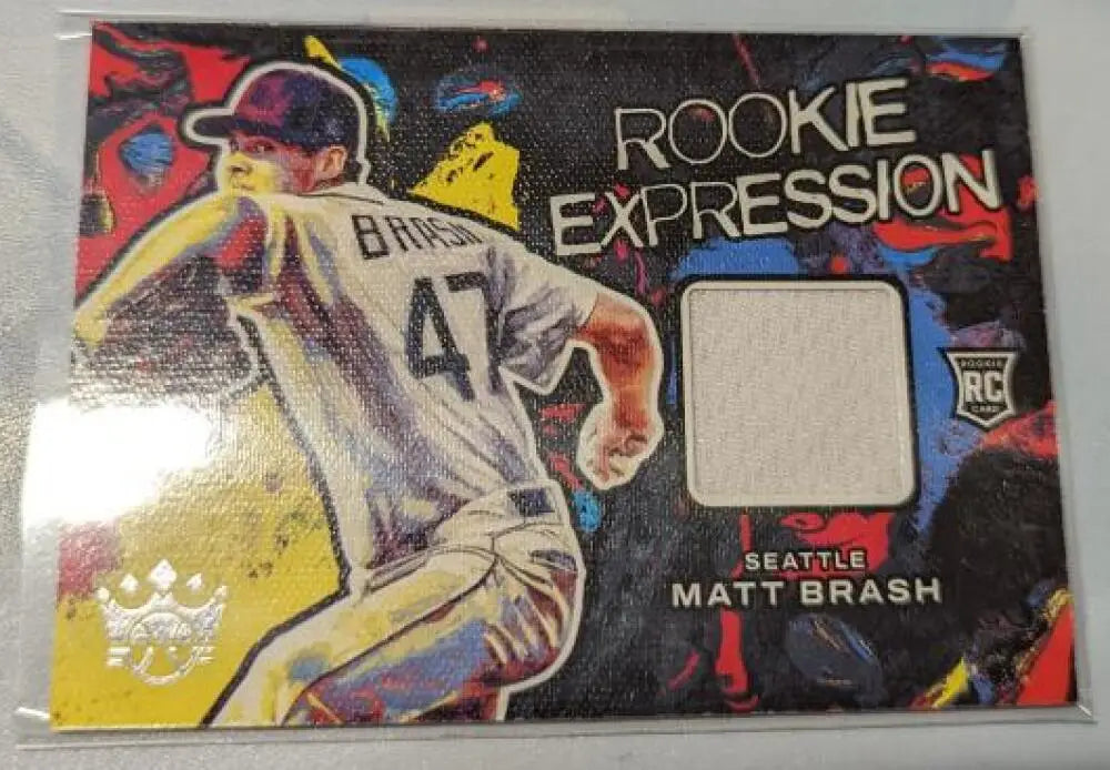 2022 Panini Diamond Kings Rookie Expression #3 Matt Brash NM-MT MEM Mar ID:45012