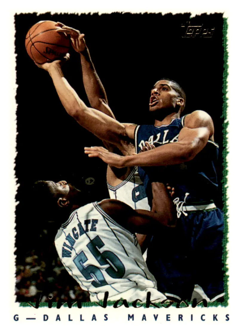 1994-95 Topps #153 Jim Jackson NM Near Mint Mavericks ID:45161