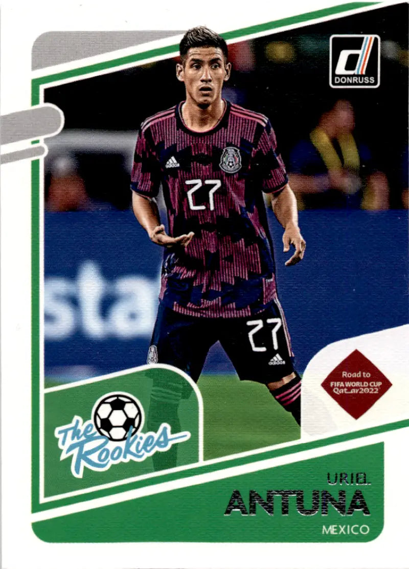 2021-22 Donruss Road to Qatar The Rookies #4 Uriel Antuna NM-MT ID:45570