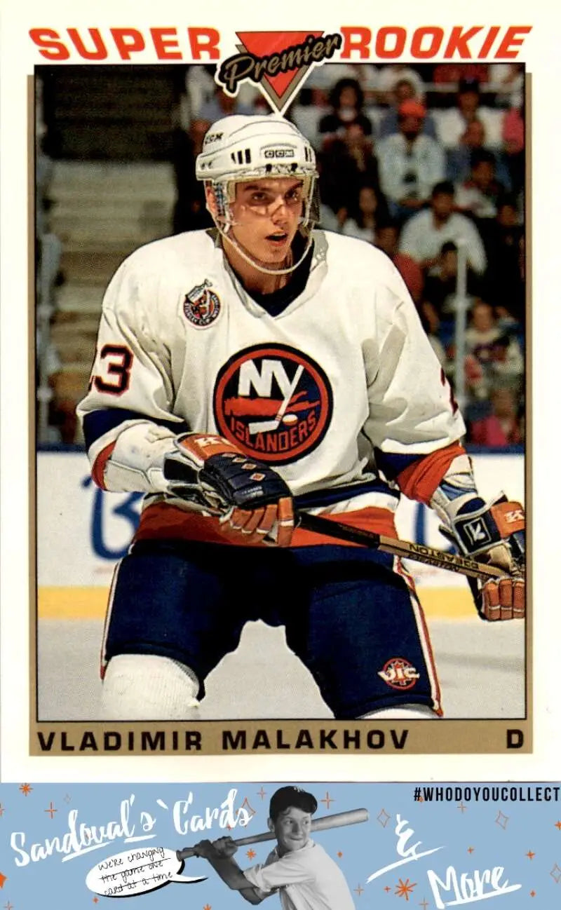 1993 Topps Premier #129 Vladimir Malakhov ID:45585