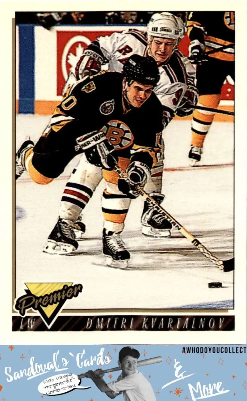 1993 Topps Premier #197 Dmitri Kvartalnov ID:45595