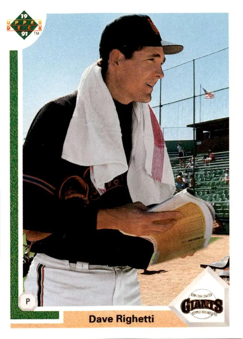 1991 Upper Deck #778 Dave Righetti ID:45713