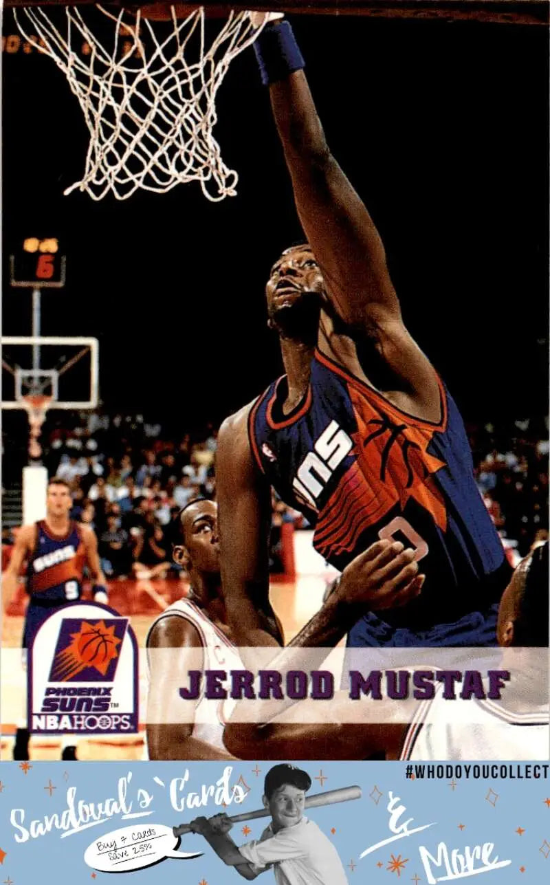 1993 Hoops #394 Jerrod Mustaf ID:45745