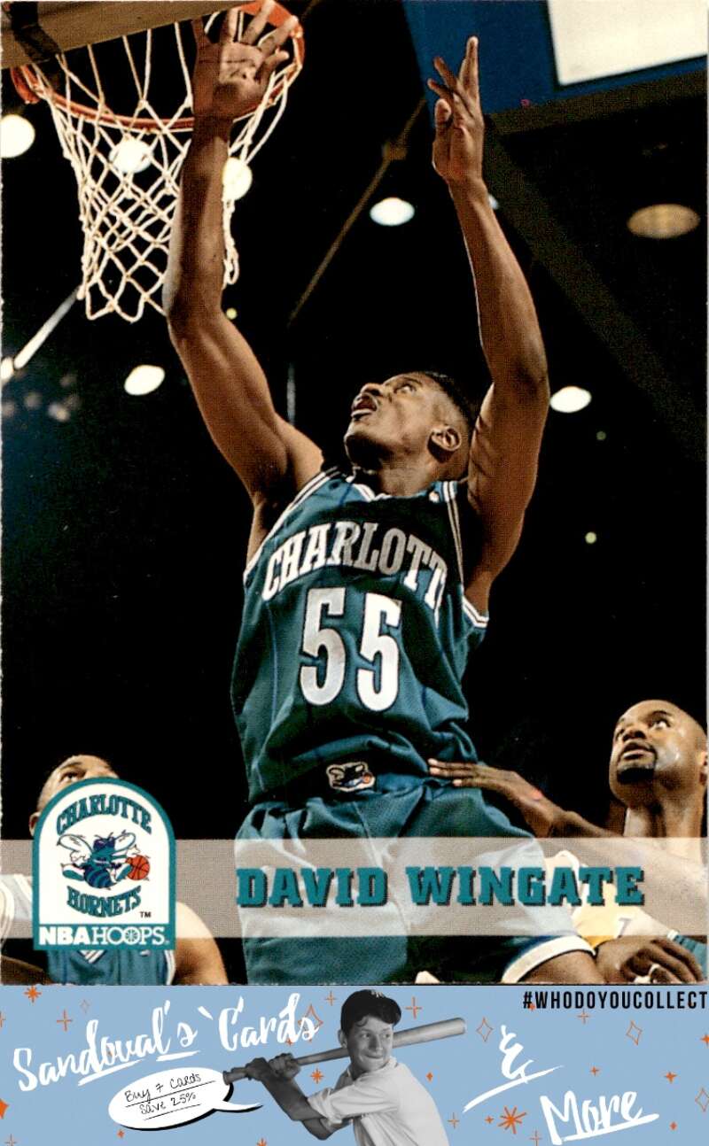 1993 Hoops #310 David Wingate ID:45771